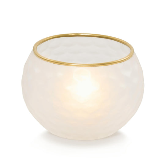 Frosted Honeycomb Tea Light Candle Holder - OVAA